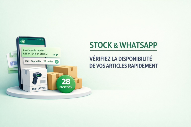 Unigestion + WhatsApp : une façon plus simple pour l’équipe de vérifier le stock